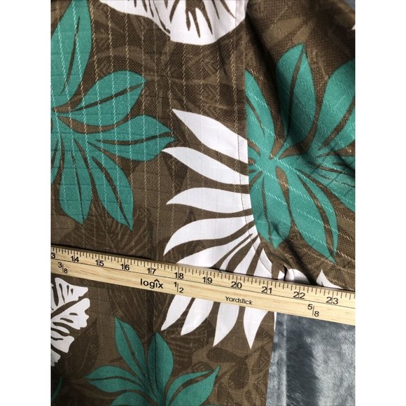 Havanera Hawaiian Shirt Men’s Floral Button Down Tropical Shirt Adult Medium - Picture 11 of 16